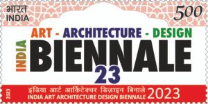 India Art Architecture Design Biennale 2023_Stamp