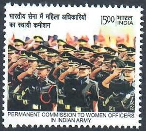 Women Officers on Parade