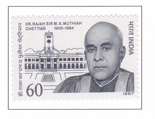 Dr. Rajah Sir Muthiah Chettiar