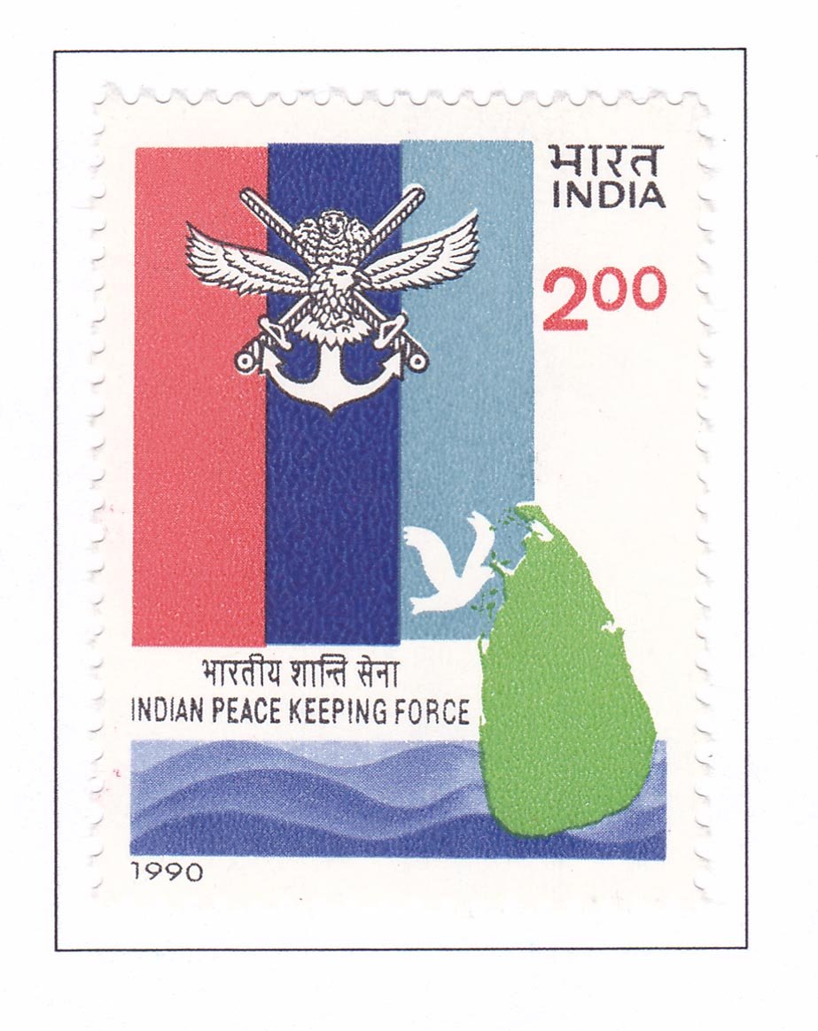 Indian Peace keeping Operations in Sri Lanka - The Philatelist