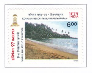 Beaches of India INDEPEX97 Kovalam Beach Thiruvananthapuram
