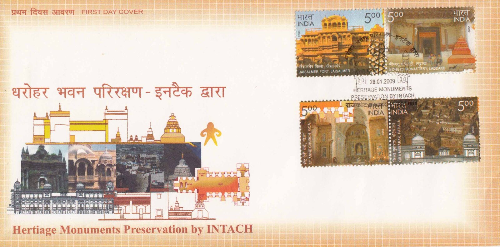 Heritage Monuments Preservation by INTACH