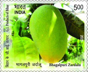 G.I. Products of Bihar - Bhagalpuri Zardalu - Commemorative Stamp