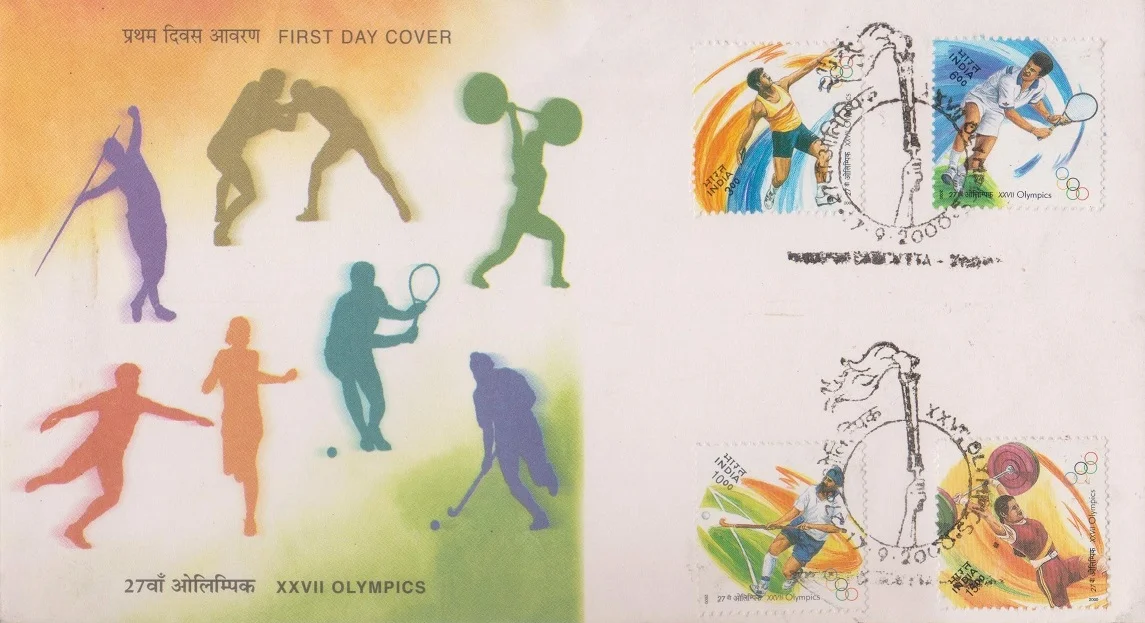 XXVII Olympics - First Day Cover