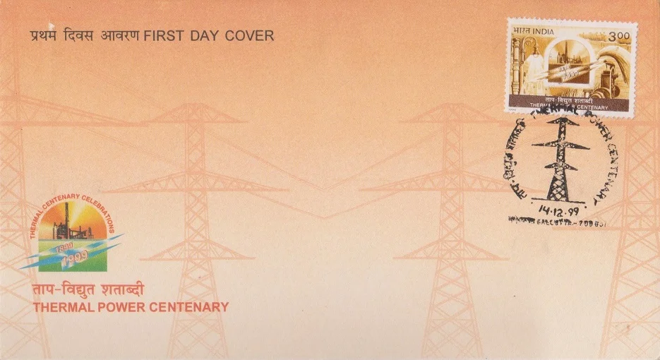 Centenary of Thermal Power - First Day Cover