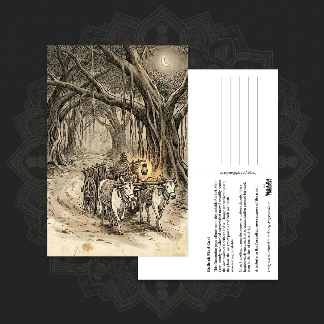 Forgotten Messengers of India (6 Postcards Set) - Image 3