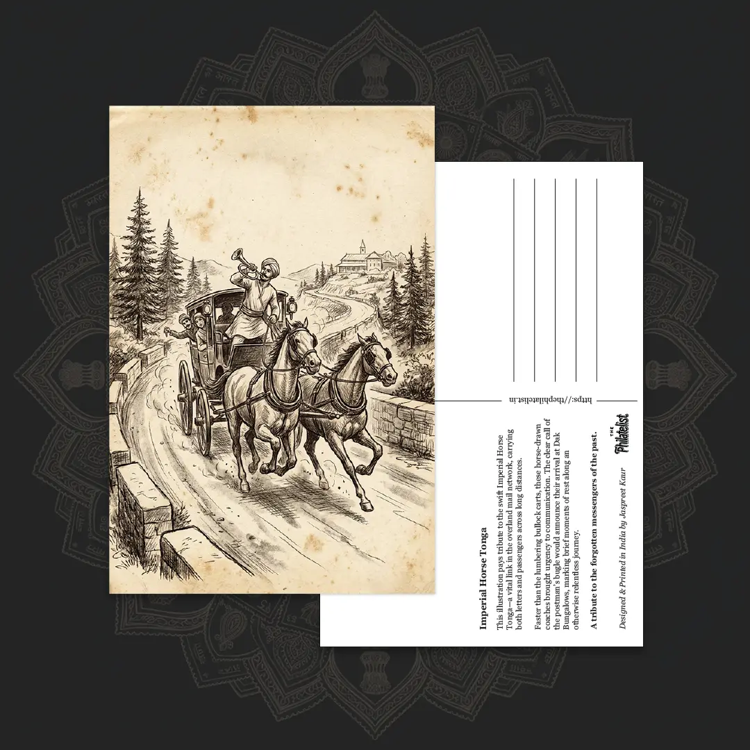 Forgotten Messengers of India (6 Postcards Set) - Image 7